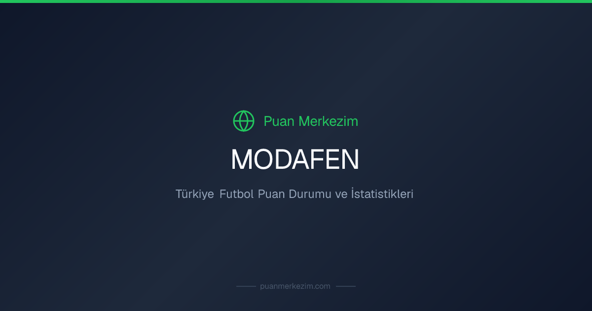 MODAFEN | Puan Merkezim